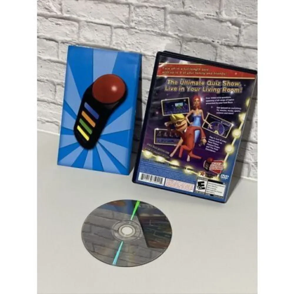 *Buzz! The Mega Quiz - Playstation 2 PS2 Game Manual Included